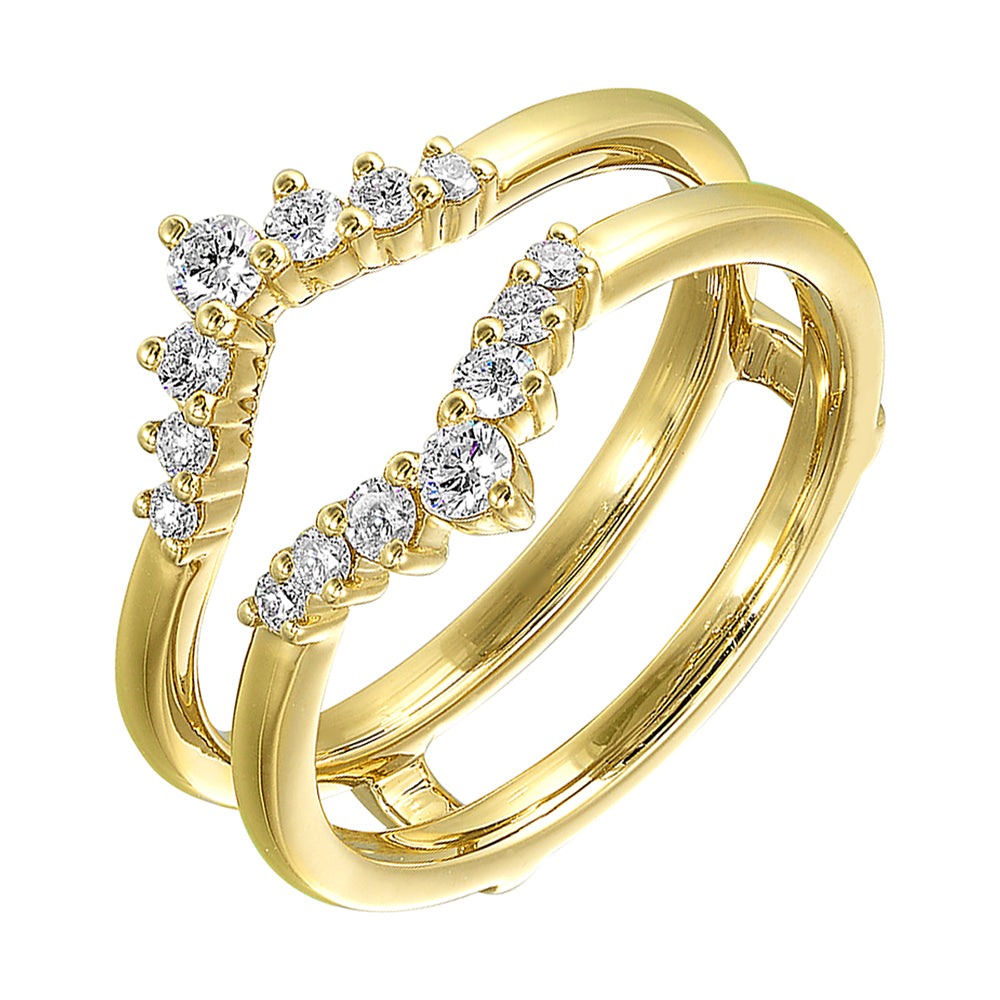 14Kt Yellow Gold Diamond 1/3Ctw Ring