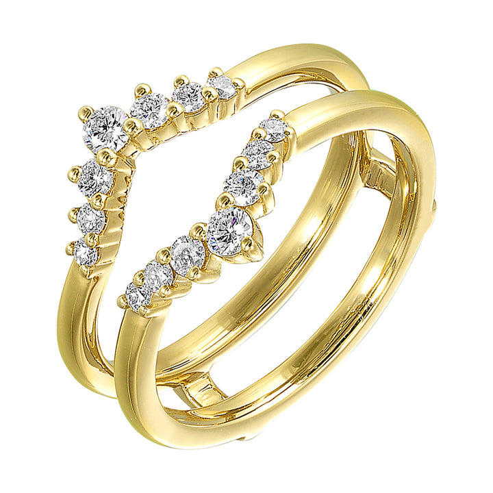 14Kt Yellow Gold Diamond 1/3Ctw Ring