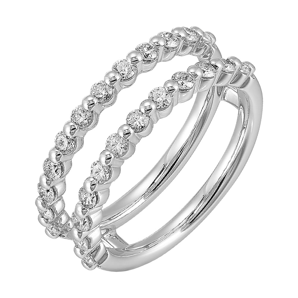 14Kt White Gold Diamond 5/8Ctw Ring