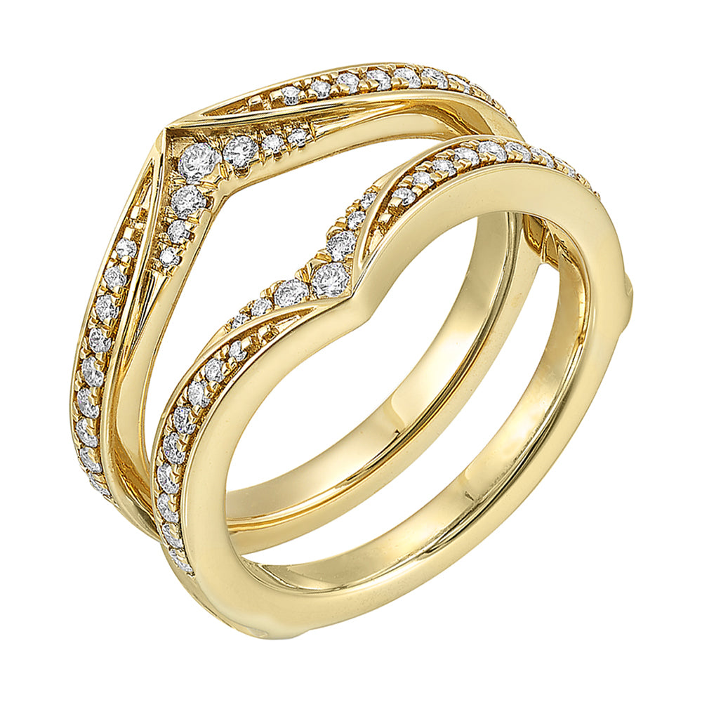 14Kt Yellow Gold Diamond 1/3Ctw Ring