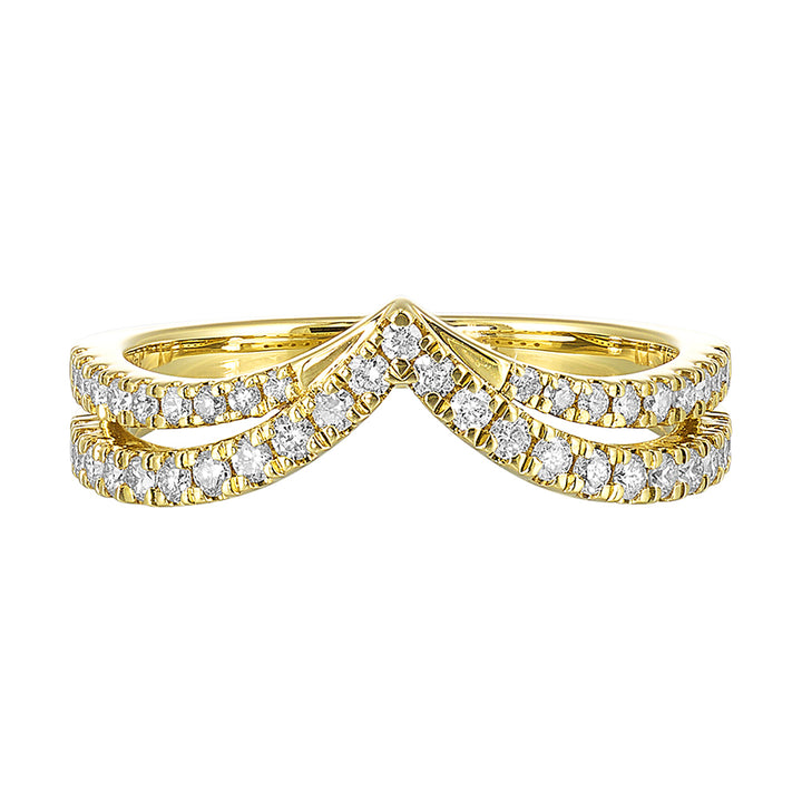 14Kt Yellow Gold Diamond 3/8Ctw Ring