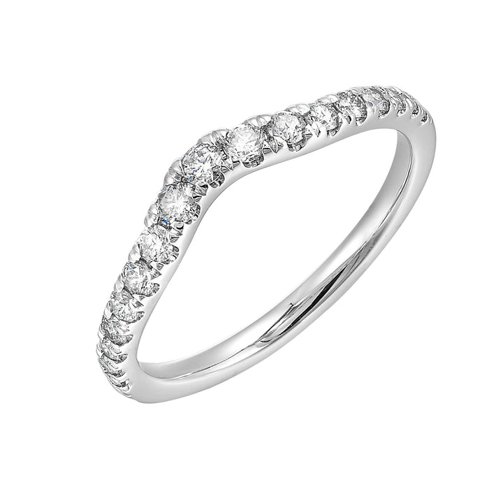 14Kt White Gold Diamond 1/3Ctw Ring