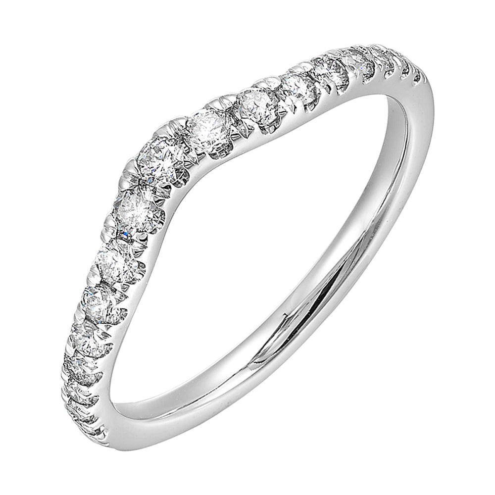 14Kt White Gold Diamond 1/3Ctw Ring