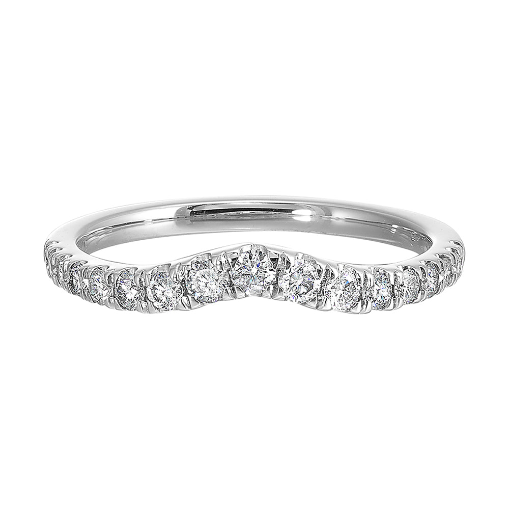 14Kt White Gold Diamond 1/3Ctw Ring