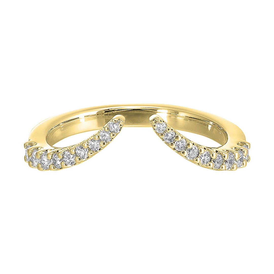 14Kt Yellow Gold Diamond 1/4Ctw Ring