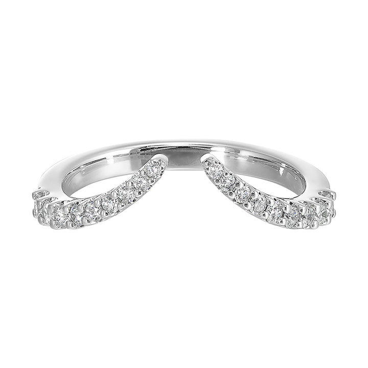 14Kt White Gold Diamond 1/4Ctw Ring
