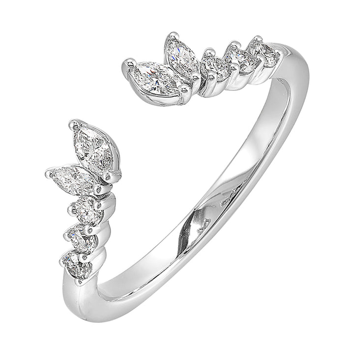 14Kt White Gold Diamond 1/3Ctw Ring