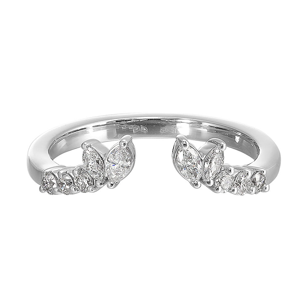 14Kt White Gold Diamond 1/3Ctw Ring