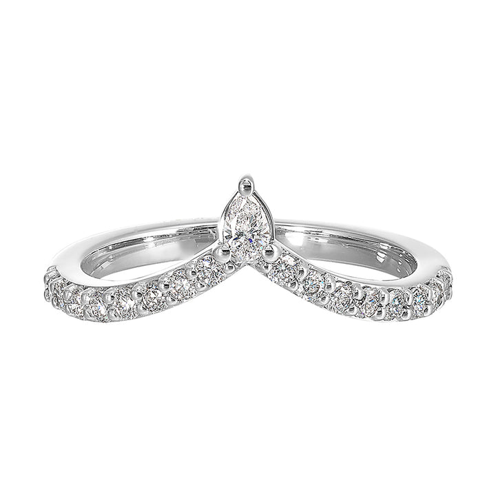 14Kt White Gold Diamond 1/3Ctw Ring