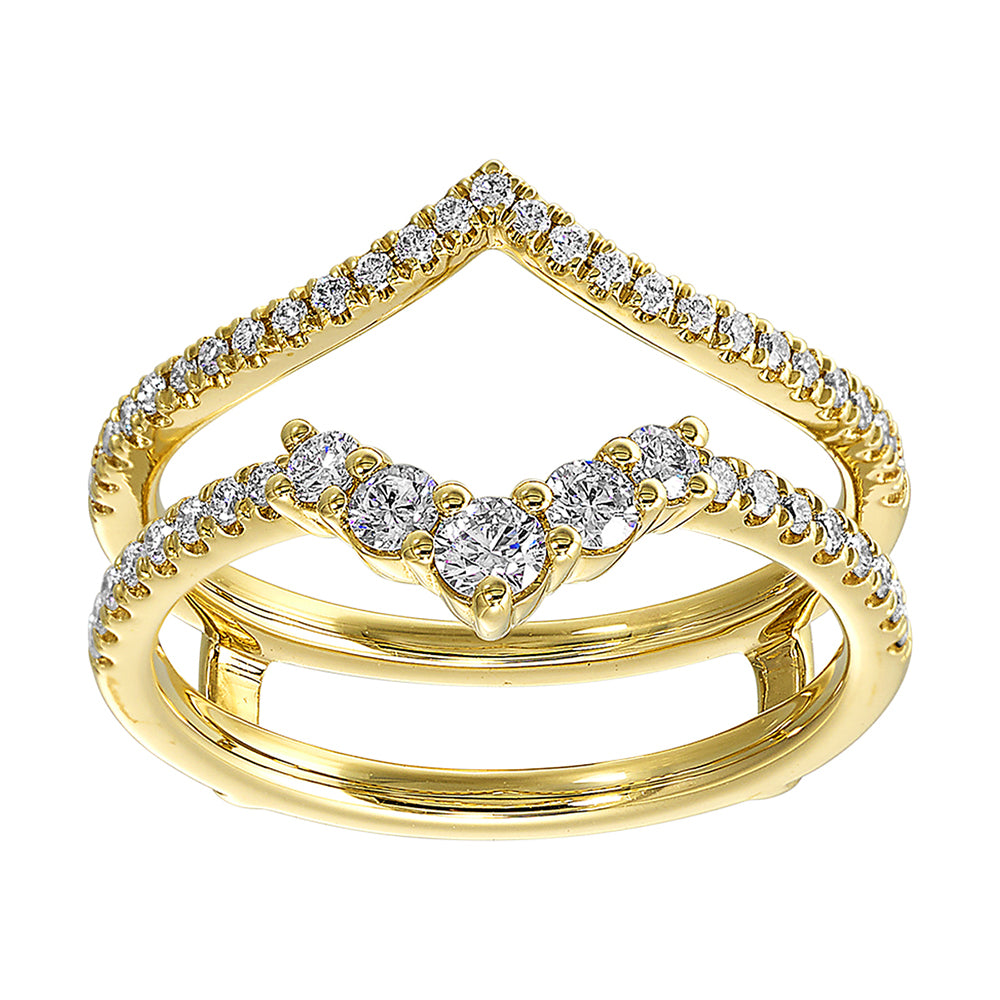 14Kt Yellow Gold Diamond 1/2Ctw Ring