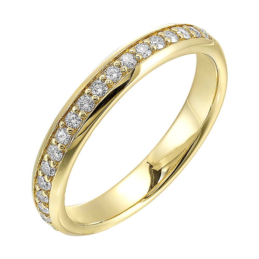 14Kt Yellow Gold Diamond 1/4Ctw Ring