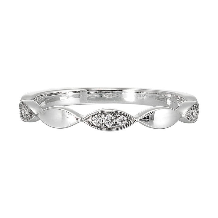 14Kt White Gold Diamond 1/15Ctw Ring