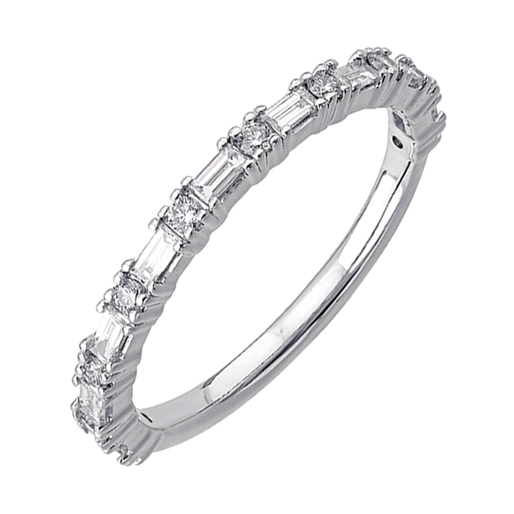 14Kt White Gold Diamond 3/8Ctw Ring