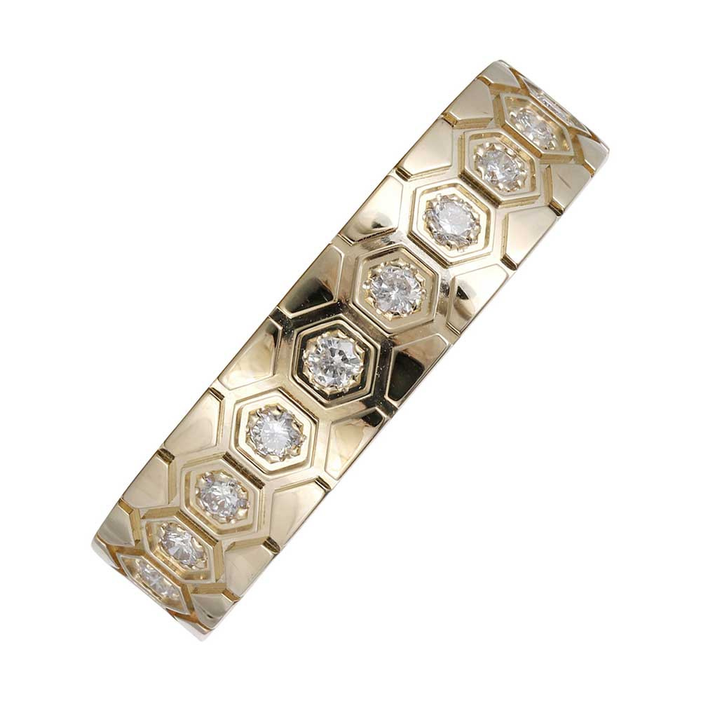 14Kt Yellow Gold Diamond 1/6Ctw Ring