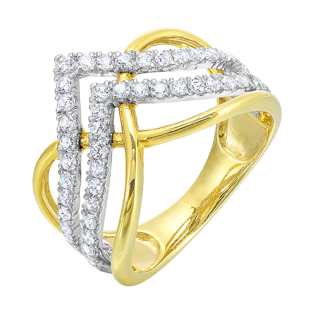 10Kt Yellow Gold Diamond 1/2Ctw Ring