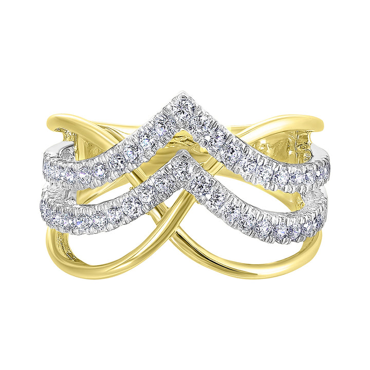 10Kt Yellow Gold Diamond 1/2Ctw Ring