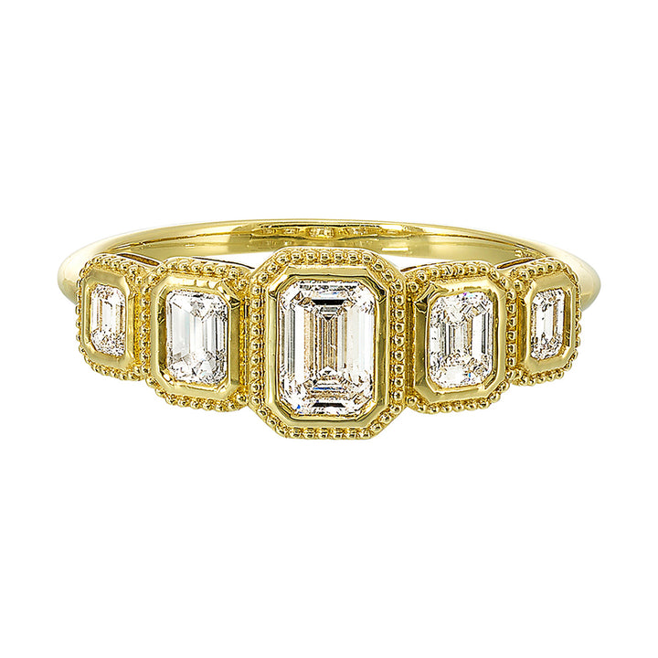 14Kt Yellow Gold Diamond 1Ctw Ring