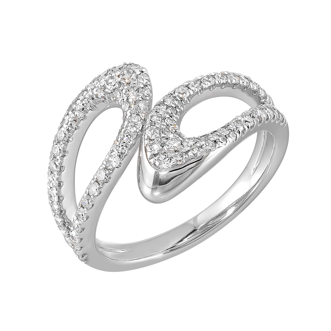 14Kt White Gold Diamond 1/2Ctw Ring