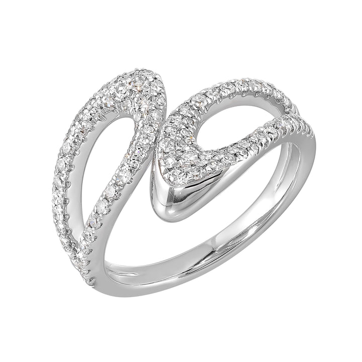 14Kt White Gold Diamond 1/2Ctw Ring