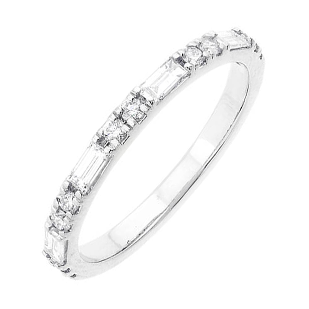 14Kt White Gold Diamond 3/8Ctw Ring