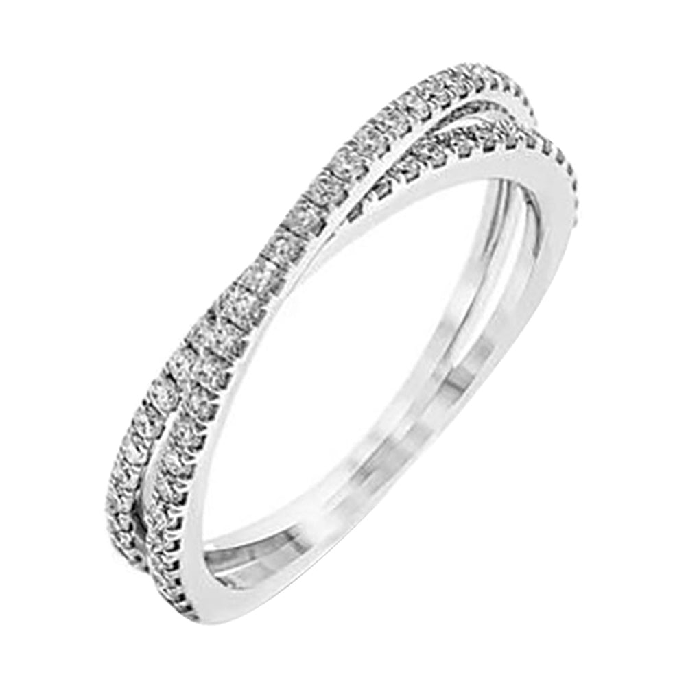 14Kt White Gold Diamond 1/2Ctw Ring