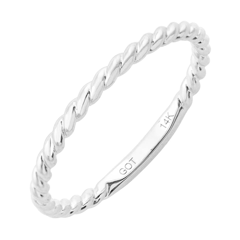 14Kt White Gold Ring