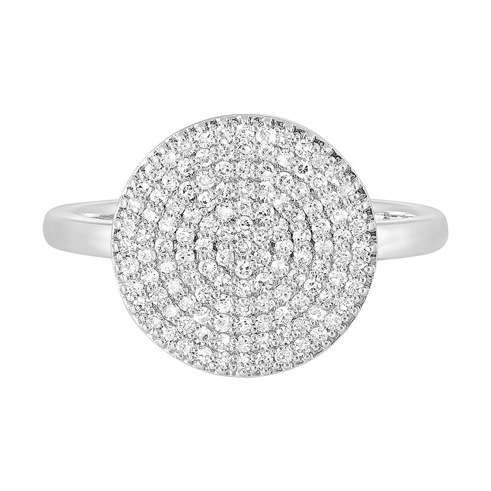 14Kt White Gold Diamond 1/3Ctw Ring