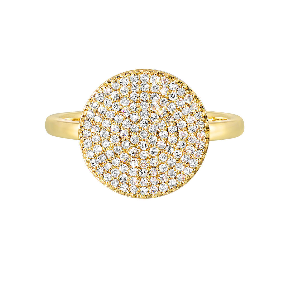 14Kt Yellow Gold Diamond 1/3Ctw Ring