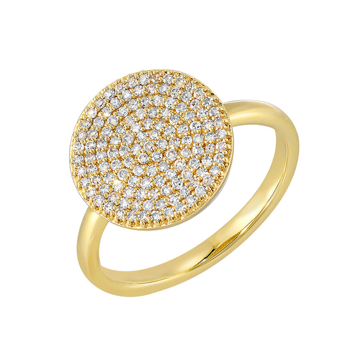 14Kt Yellow Gold Diamond 1/3Ctw Ring