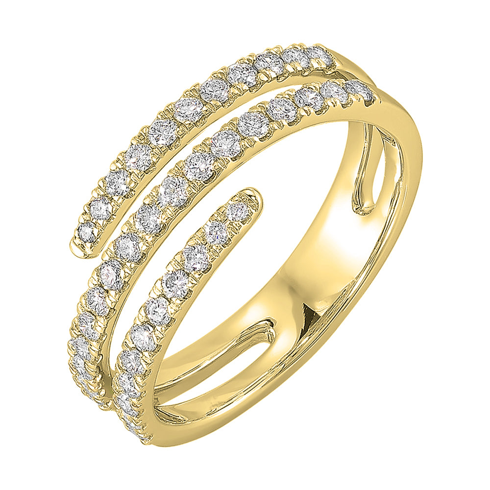 14Kt Yellow Gold Diamond 1/2Ctw Ring