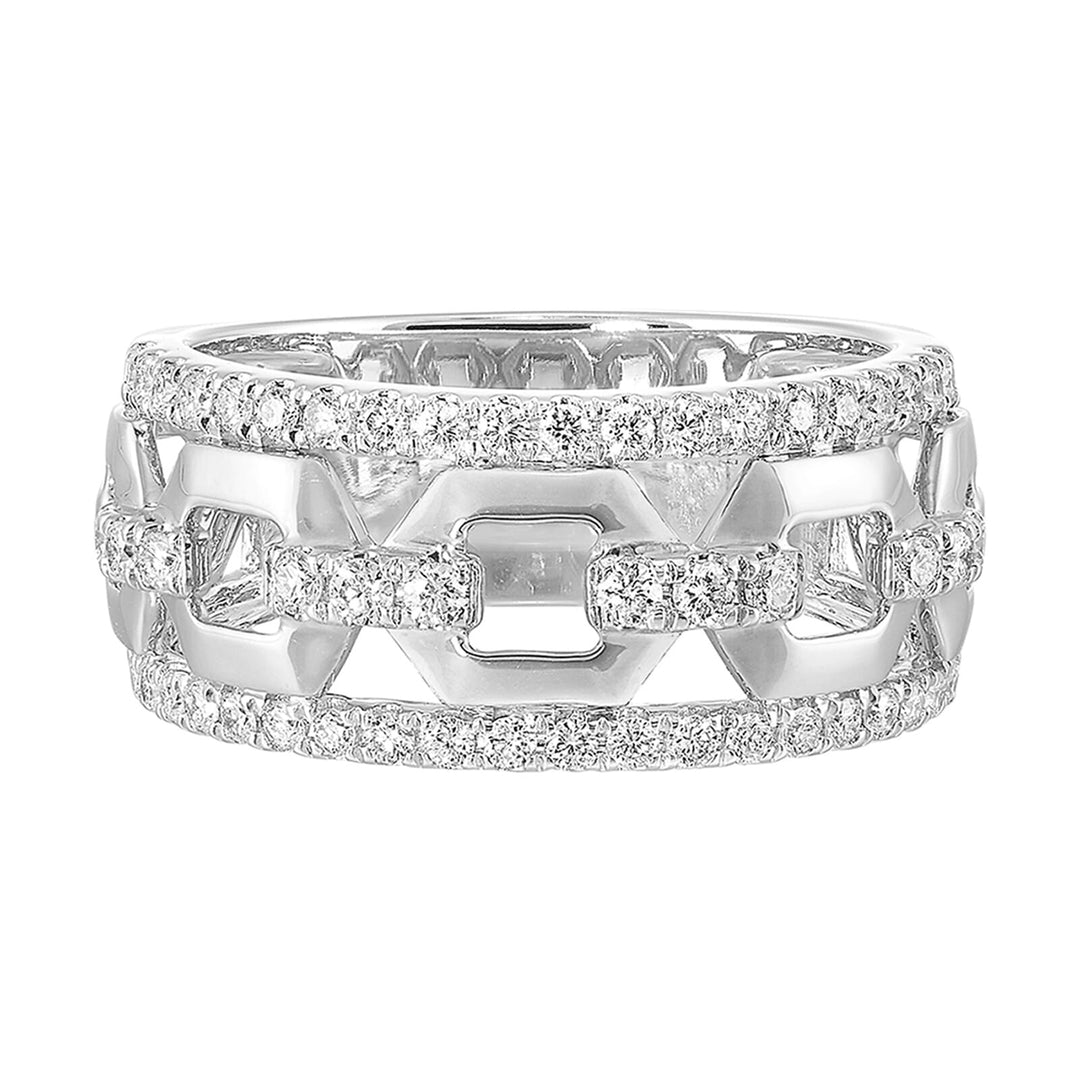 14Kt White Gold Diamond 1/2Ctw Ring