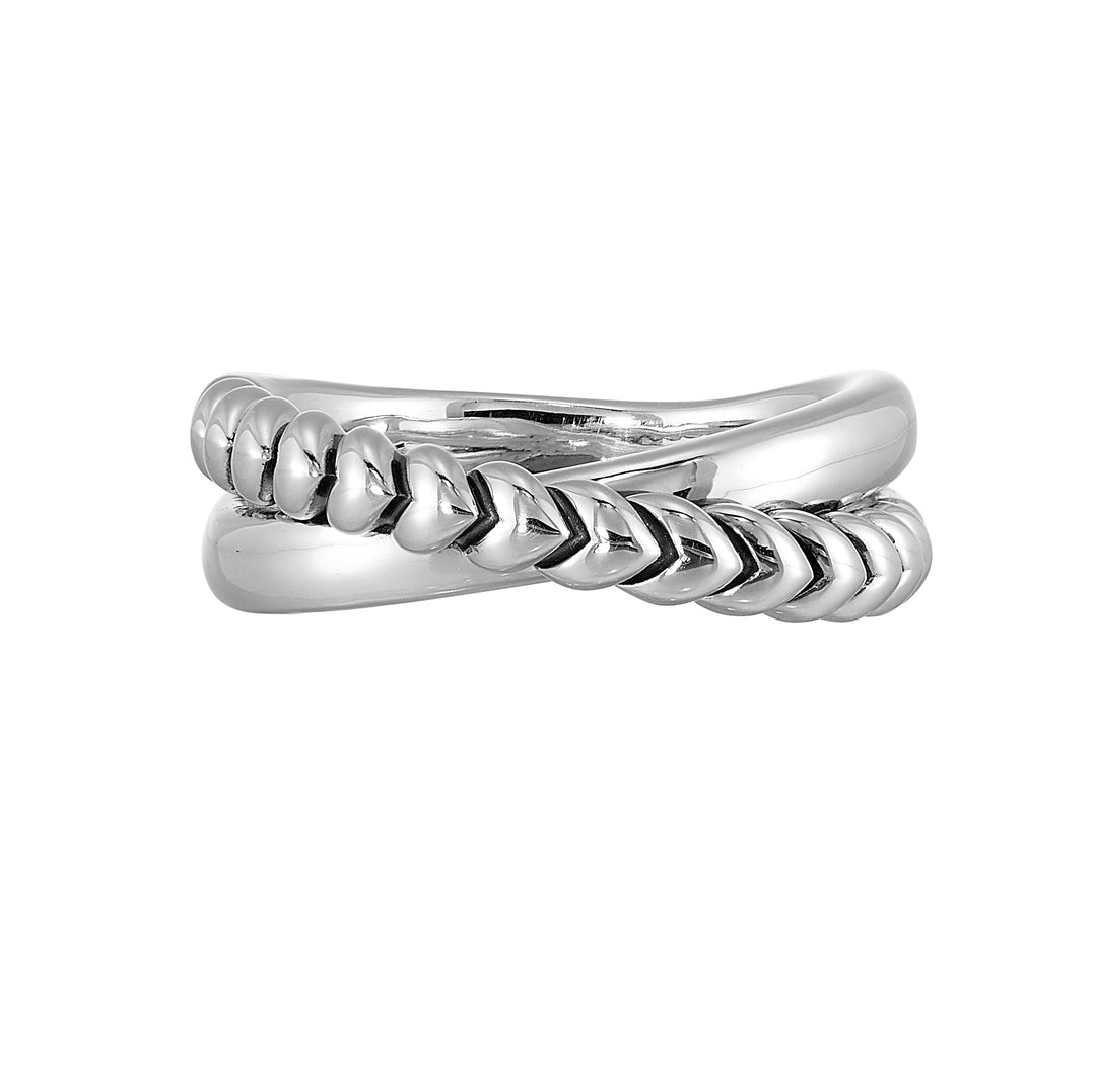 Silver White Ring