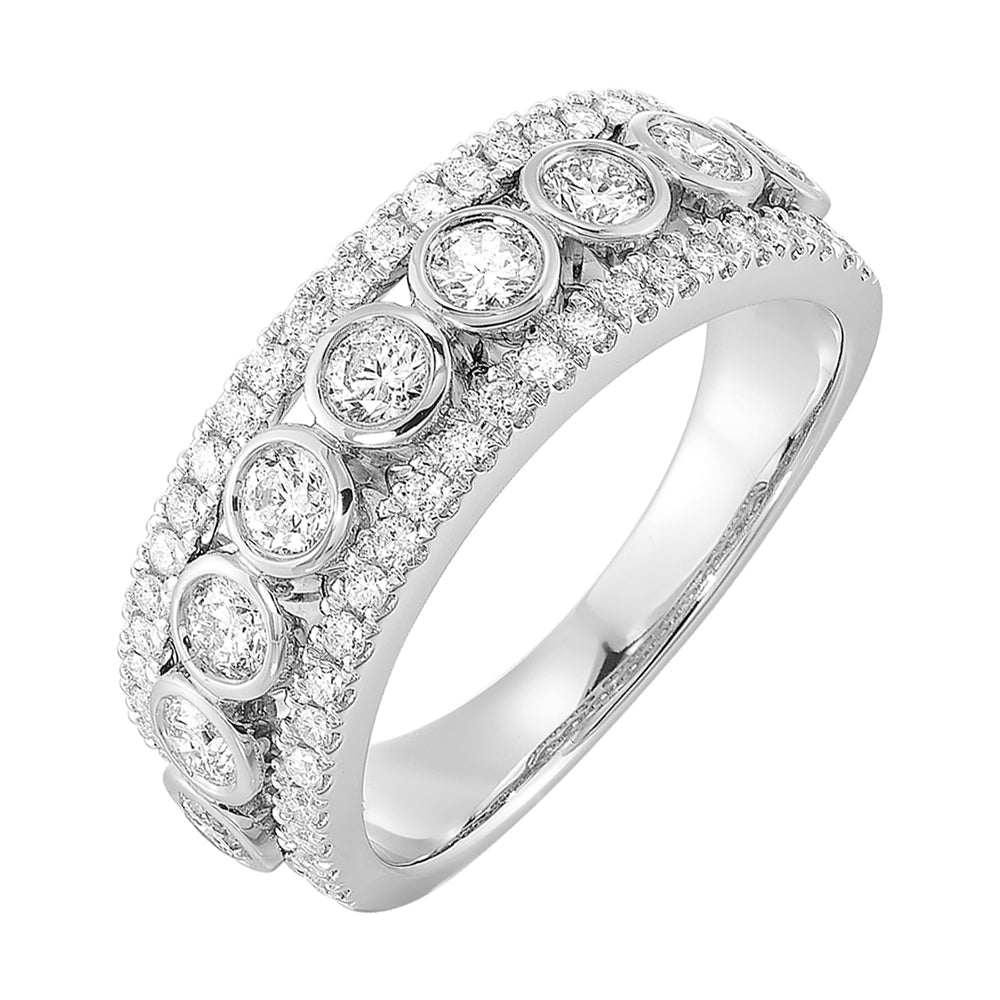 14Kt White Gold Diamond 1Ctw Ring