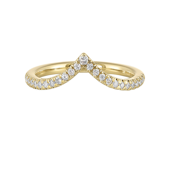 14Kt Yellow Gold Diamond 1/5Ctw Ring