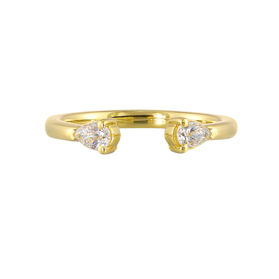 14Kt Yellow Gold Diamond 1/3Ctw Ring