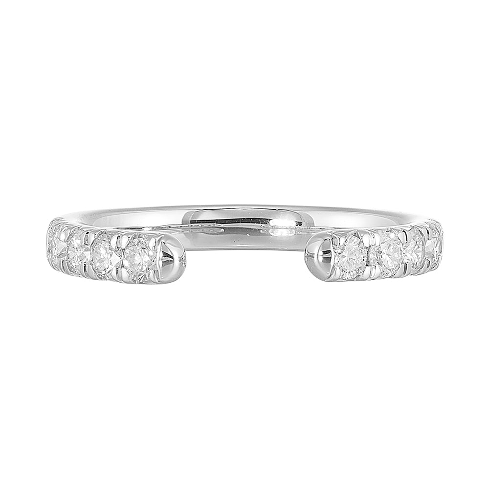 14Kt White Gold Diamond 1/2Ctw Ring