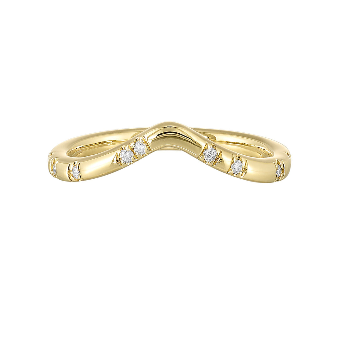 14Kt Yellow Gold 1/20Ctw Ring