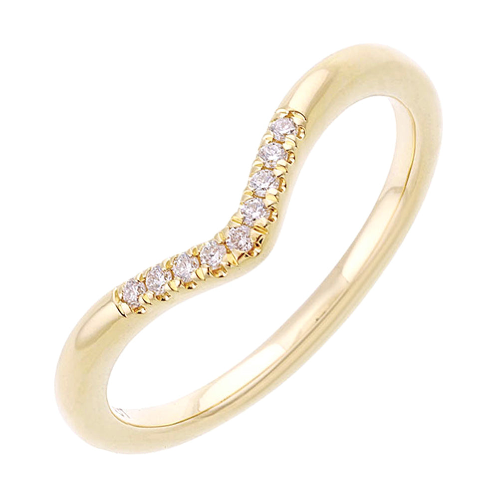 14Kt Yellow Gold Diamond 1/20Ctw Ring