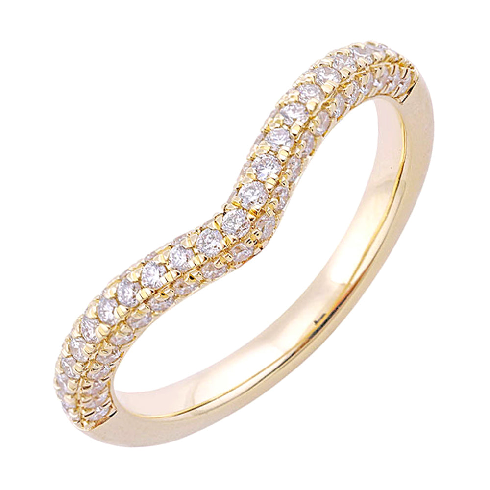 14Kt Yellow Diamond 1/2Ctw Ring