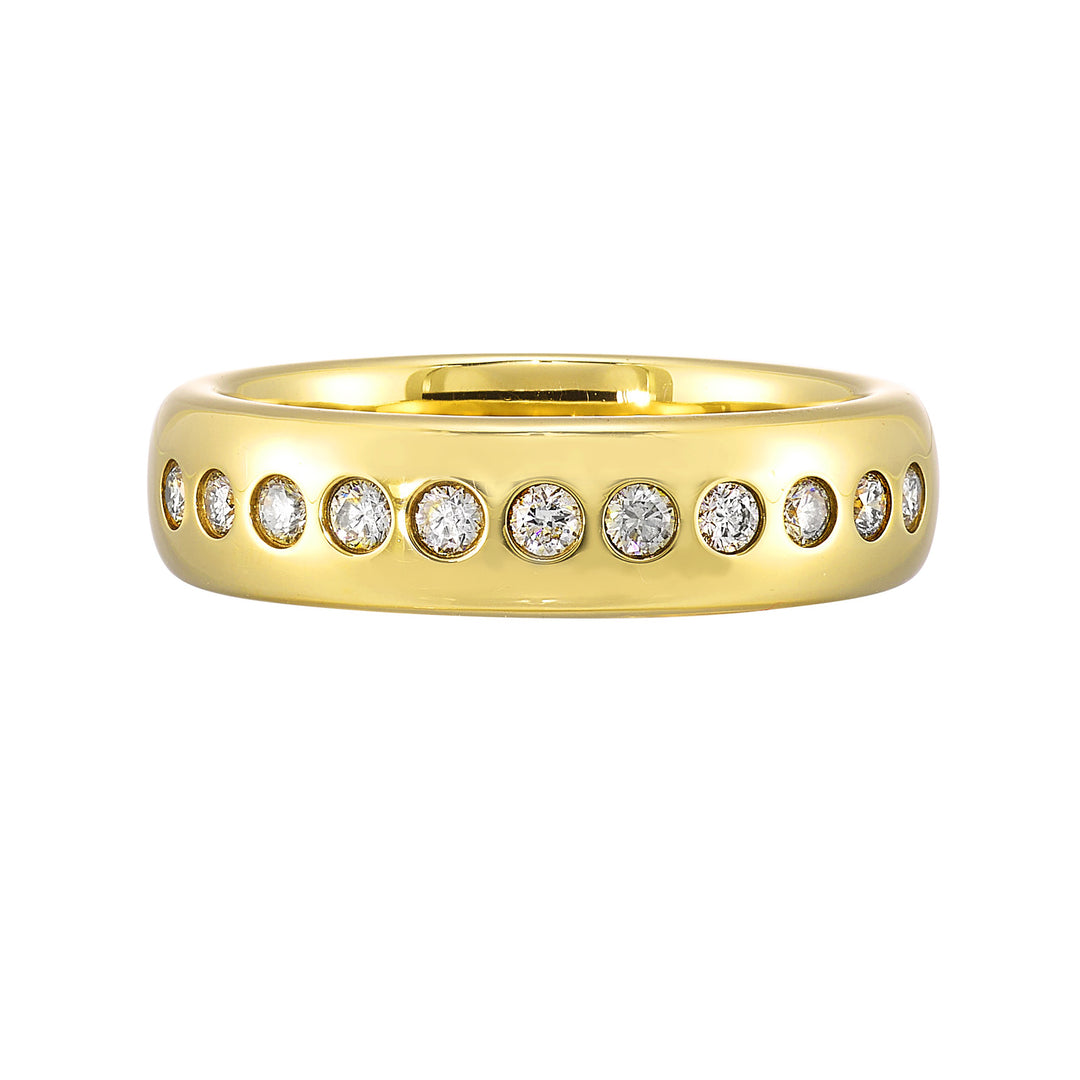 14Kt Yellow Gold Diamond 1/4Ctw Ring