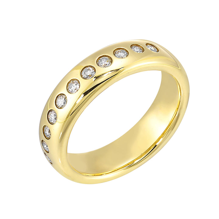 14Kt Yellow Gold Diamond 1/4Ctw Ring