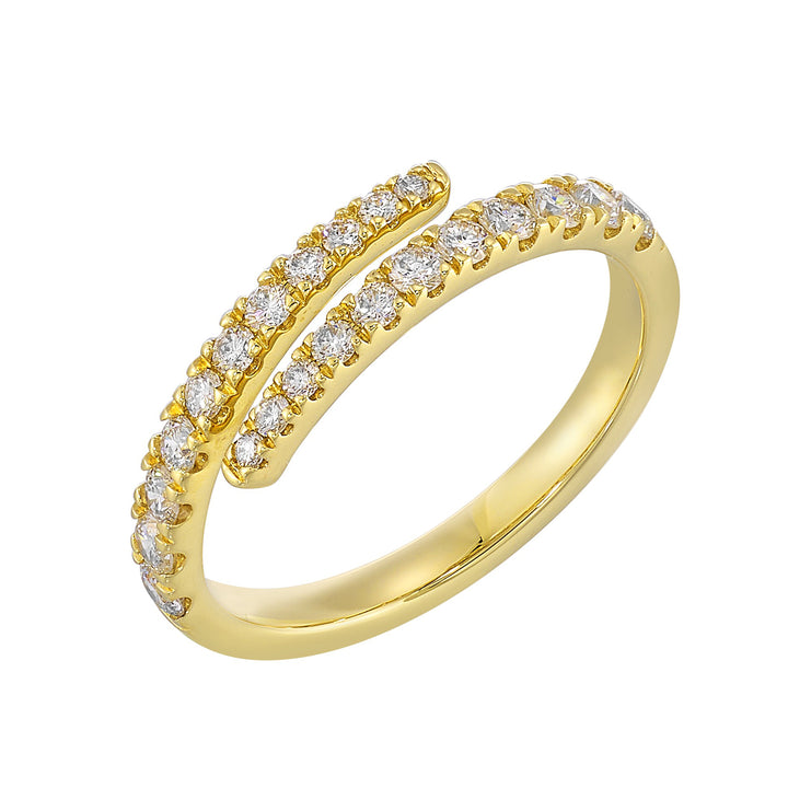 14Kt Yellow Gold Diamond 1/2Ctw Ring