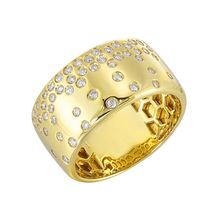 14Kt Yellow Gold Diamond 3/8Ctw Ring
