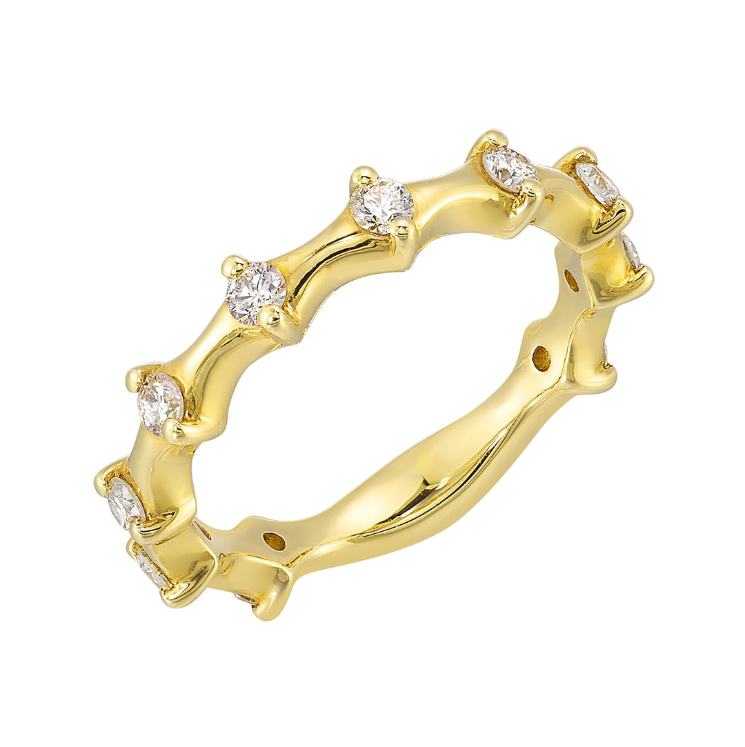 14Kt Yellow Gold Diamond 1/2Ctw Ring