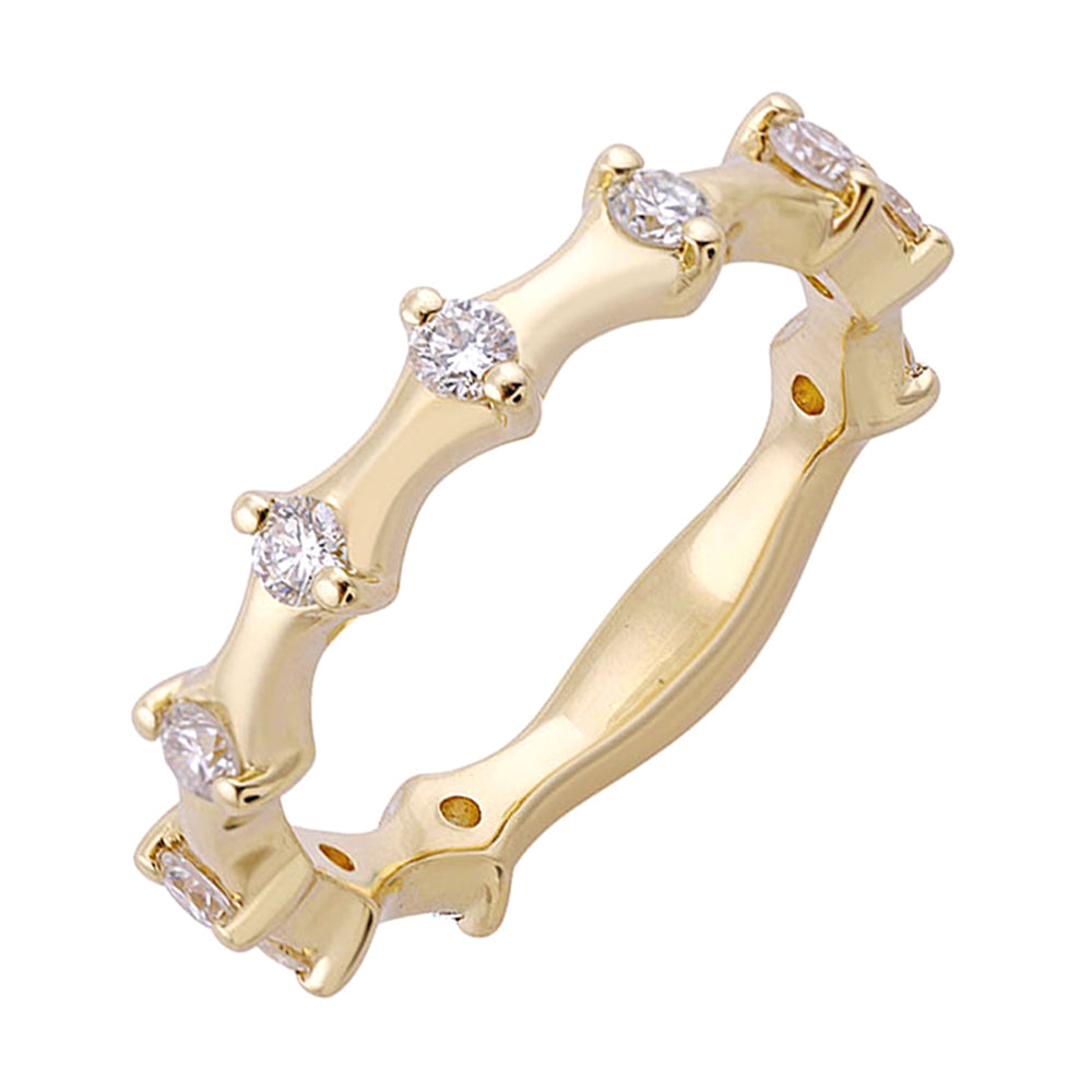 14Kt Yellow Gold Diamond 1/2Ctw Ring
