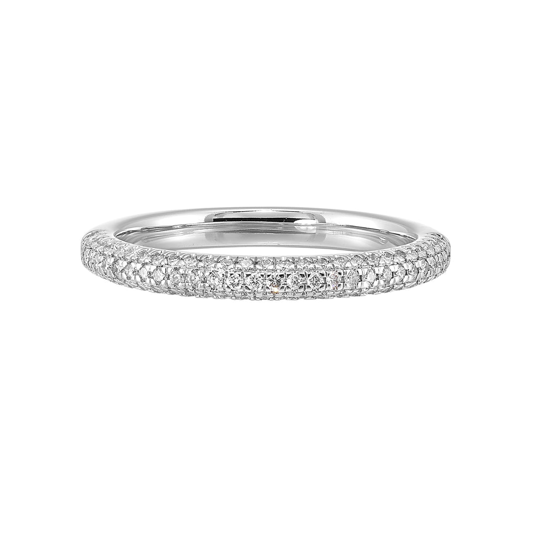 14Kt White Gold Diamond 1/3Ctw Ring