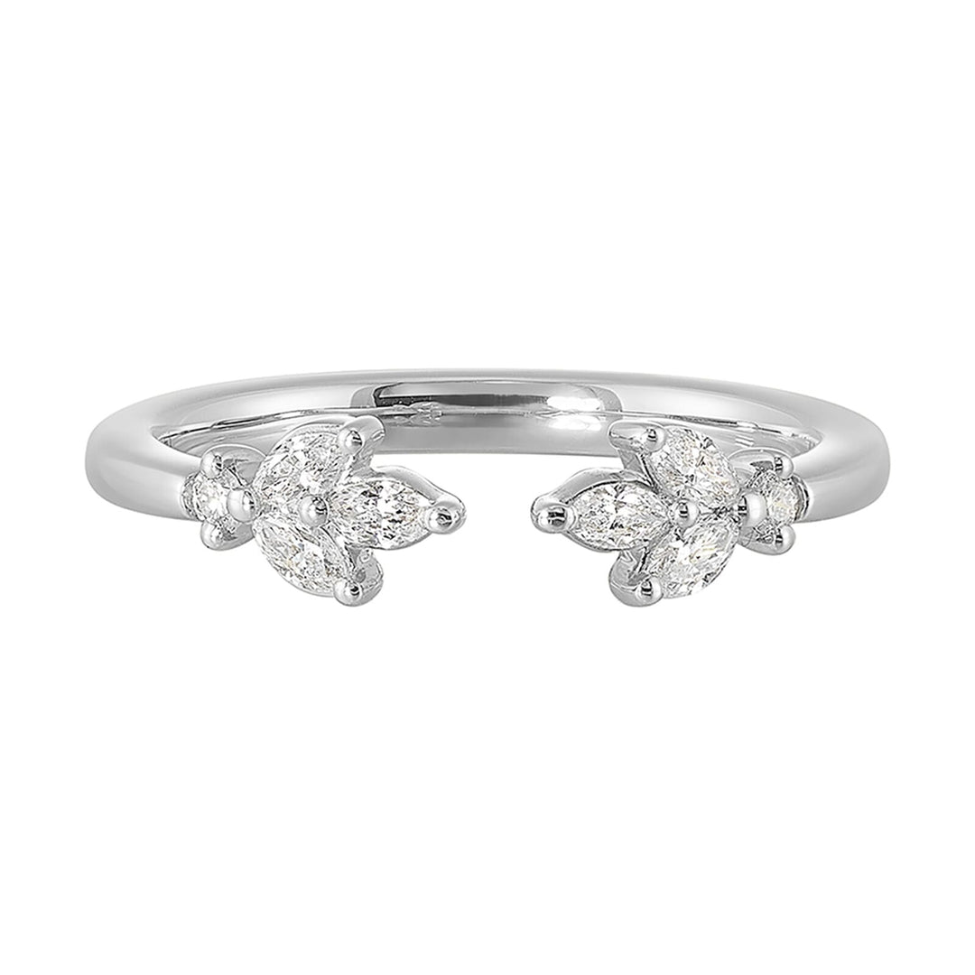 14Kt White Gold Diamond 1/4Ctw Ring