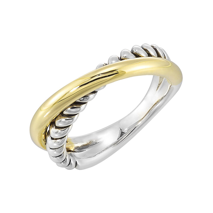 Gold Silver White Yellow Ring