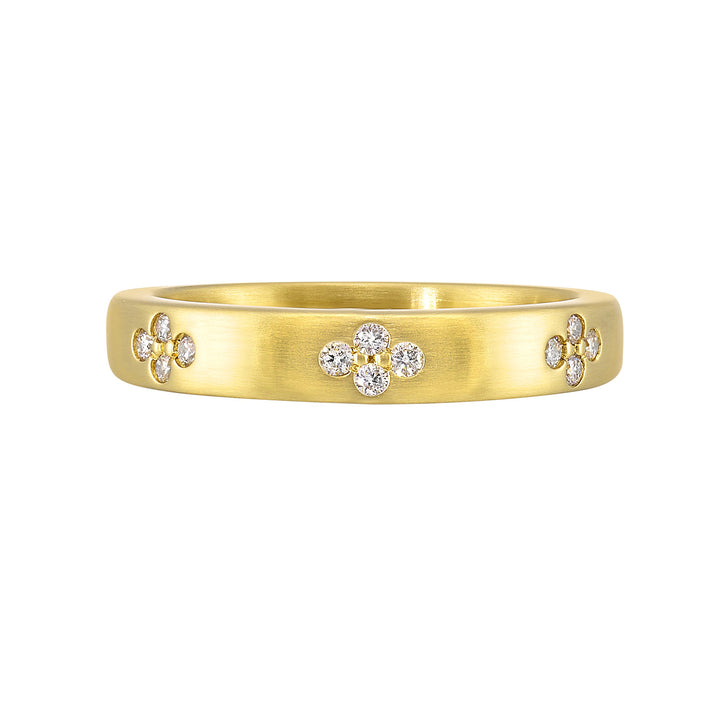 14Kt Yellow Gold Diamond 1/8Ctw Ring