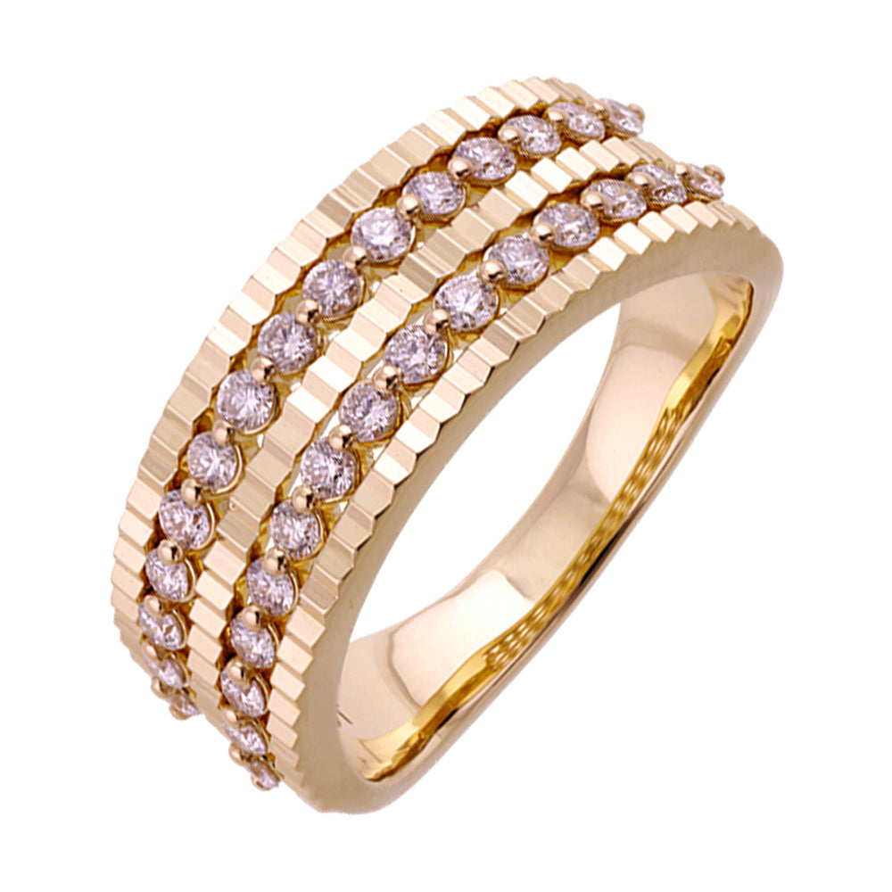 14Kt Yellow Gold Diamond 1/2Ctw Ring